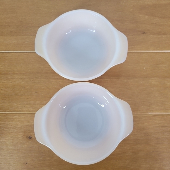 Vintage Peach Luster Anchor Hocking Fire King 12oz Ovenware - Picture 6 of 8